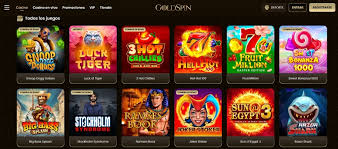 GoldSpin Casino España La Nueva Experiencia del Juego en Línea