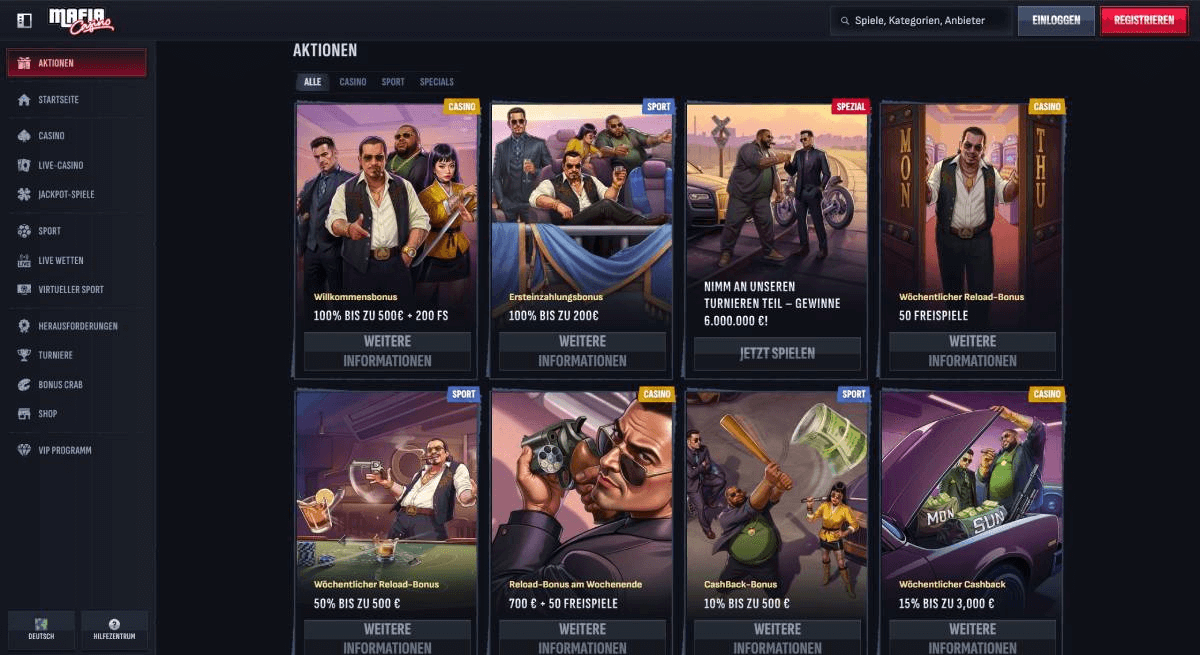 Mafia Casino Online en España Tu Destino de Apuestas Favorito Mafia Casino Online en España Tu Destino de Apuestas Favorito